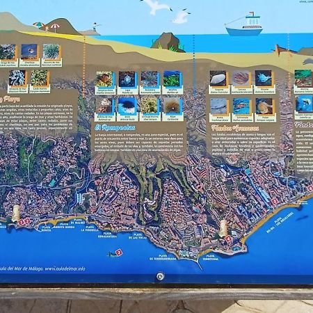 Apartamento Estrella Del Mar 100M De La Playa 2 Terrazas Garage Benalmádena Eksteriør billede